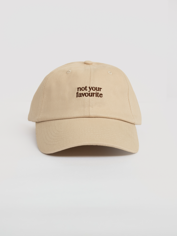Not Your Favourite Cap in sand