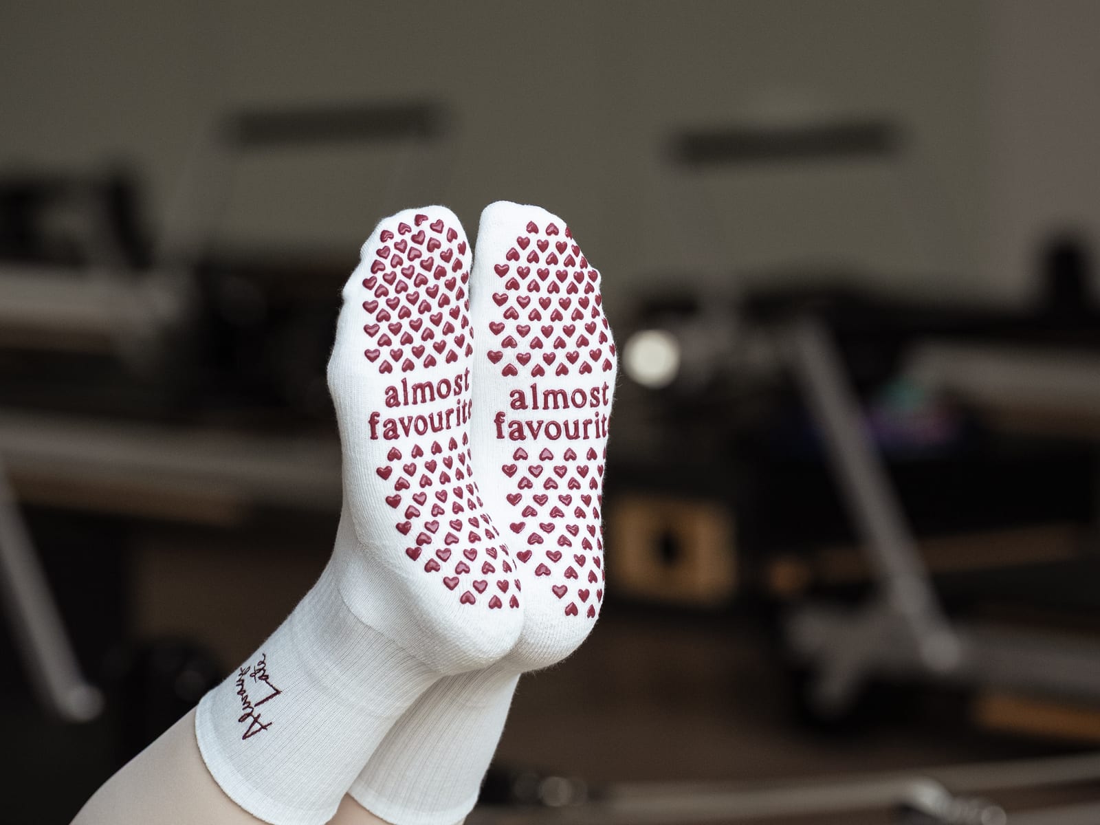 Almost Favourite heart-grip soles, grip across the whole sole